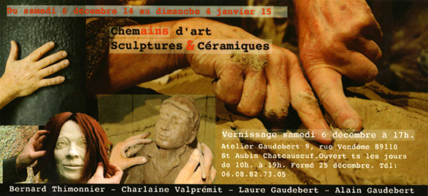 Grs Puisaye : Exposition Gaudebert  St Aubin
