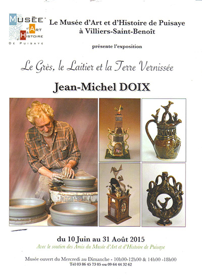 Grs Puisaye : Exposition Jean Michel Doix
