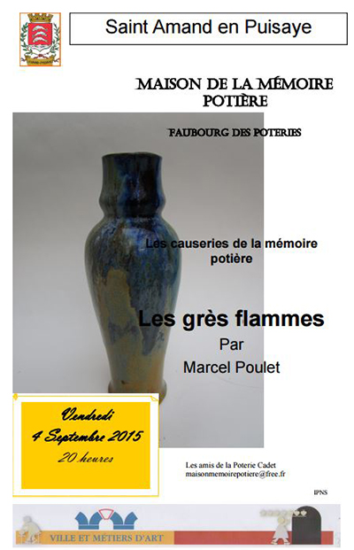Grs Puisaye : Exposition : Les grs flamms par Marcel Poulet